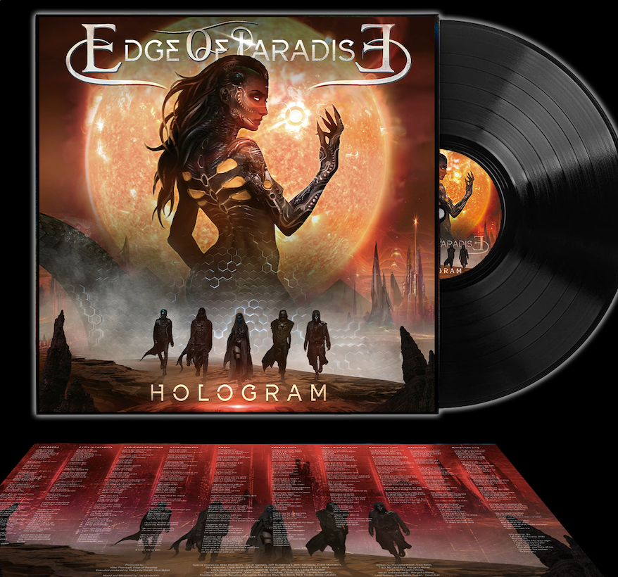 Signed Hologram Vinyl Edge Of Paradise Store