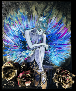 Requiem for a Dream inspired 3D painting