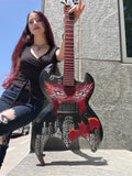 Custom Batman Guitar- Custom Art