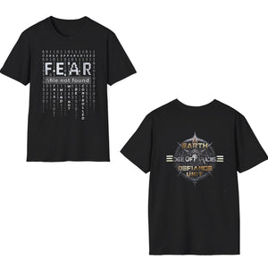 Front and Back - Earth Defiance Unit T-Shirt
