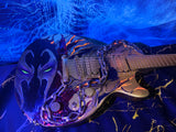 3D SPAWN  Guitar- Custom Art - UV Glow