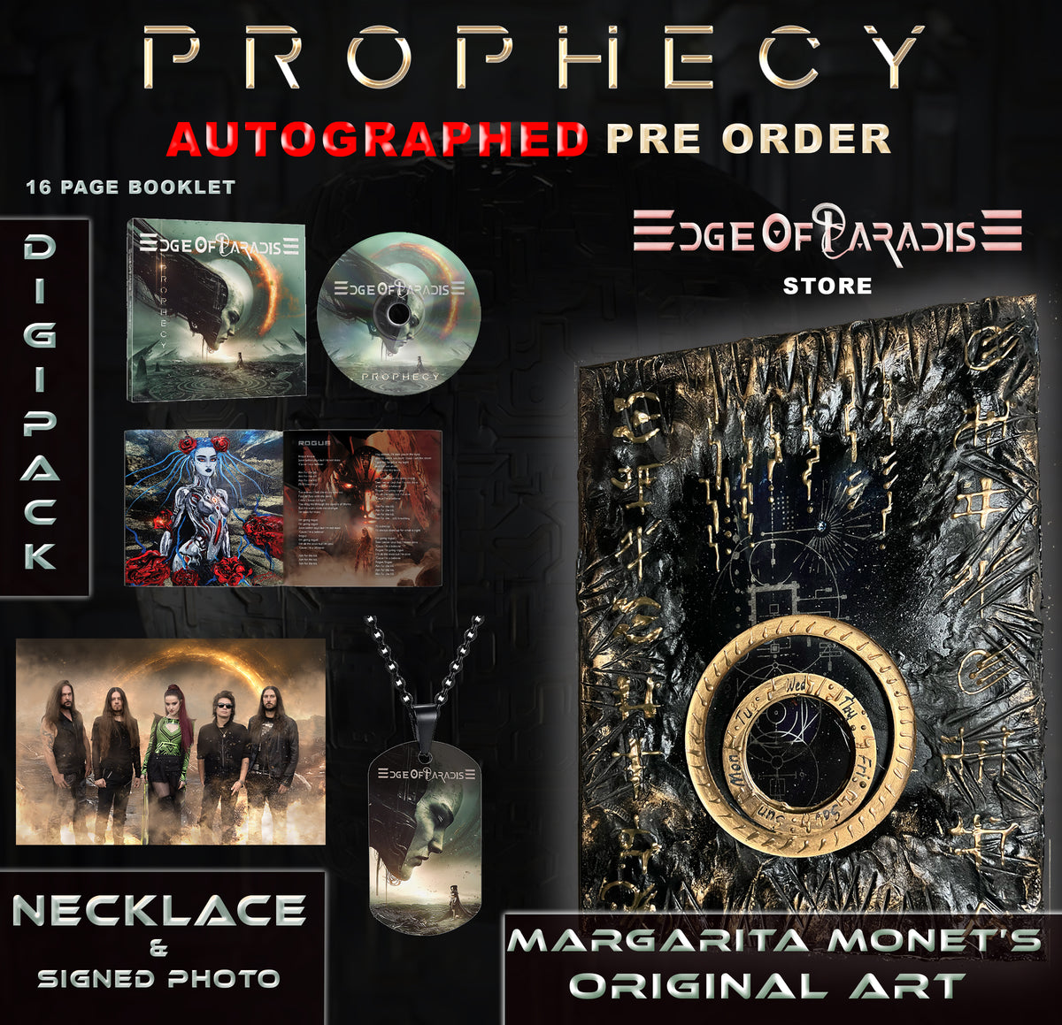 PROPHECY - Signed Original Art Package – Edge Of Paradise Store